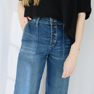 NWT Carly Jean Los Angeles Hendrix Wide Leg Jeans